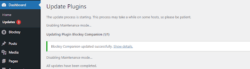 wordpress maintenance mode